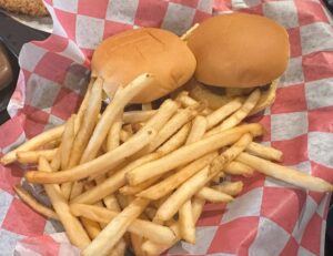 Mini burgers