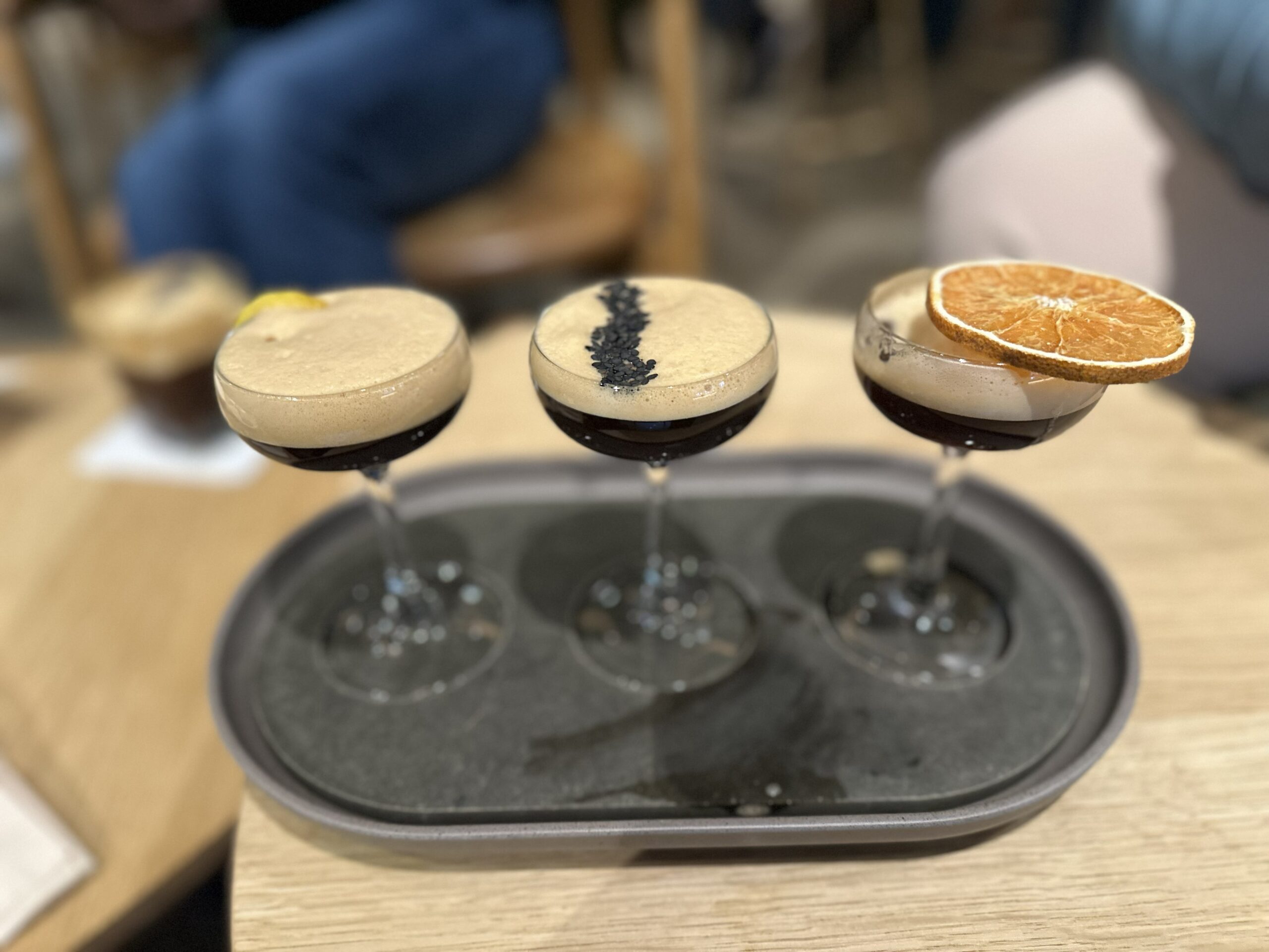 Espresso martini flight at Starbucks Reserve Chicago